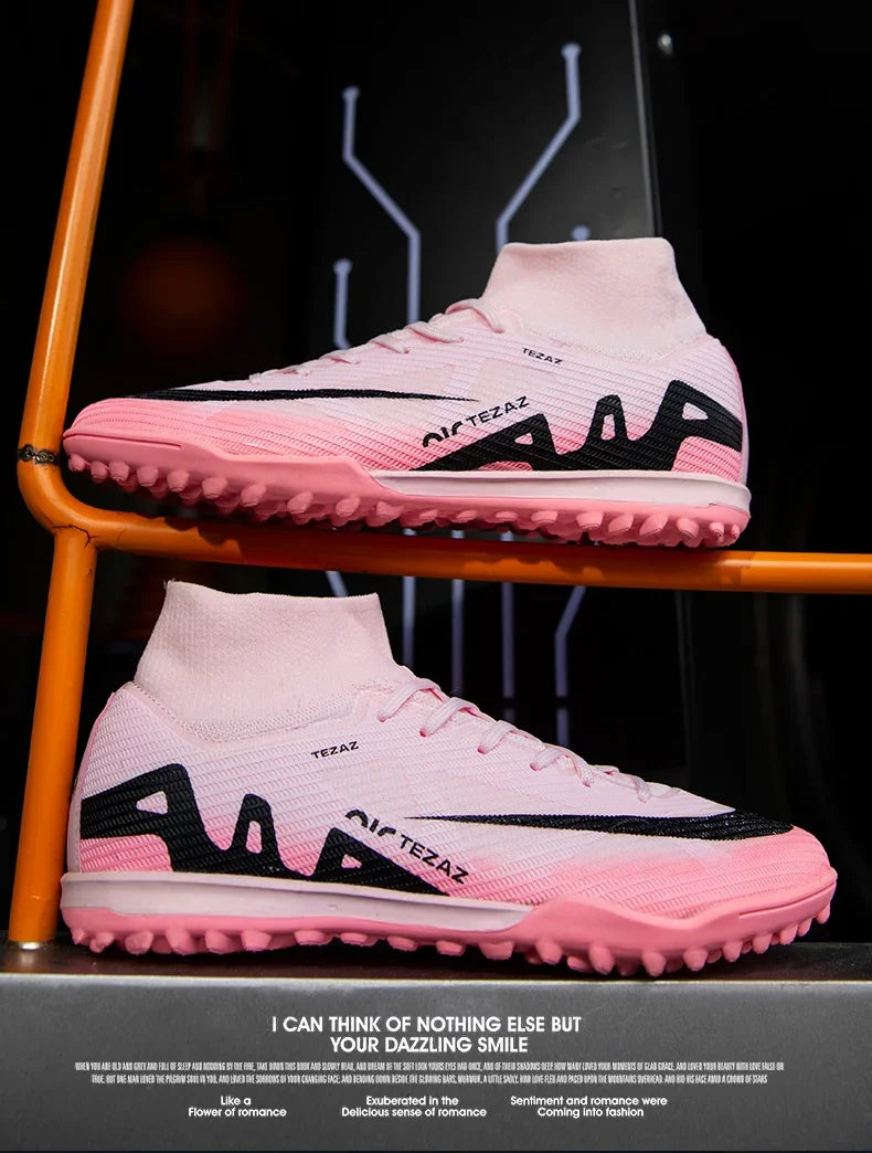 Men Soccer Shoes Society Cleats Original Professional Indoor Football Field Boots