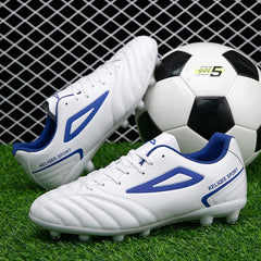 Men Soccer Shoes FG Outdoor Football Boots Sneakers Ultralight Sport Cleats