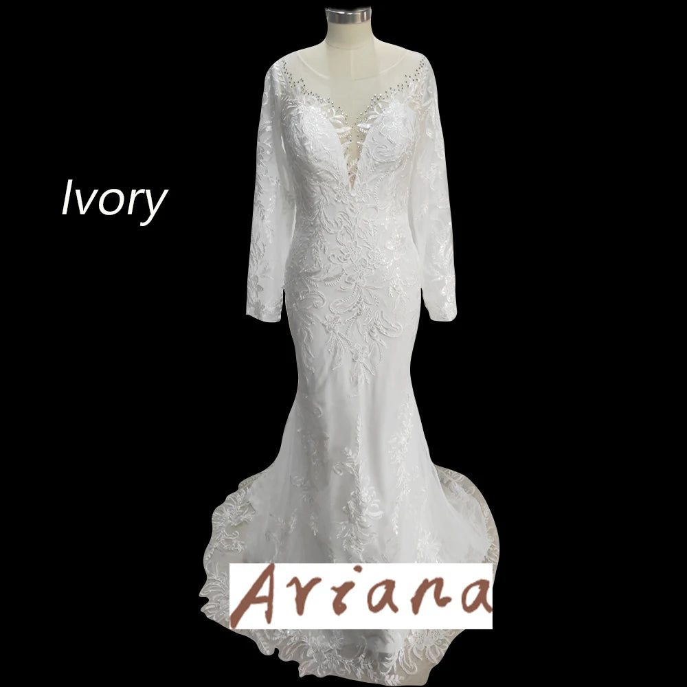 White Bridesmaid Dresses: Wedding Dress For Bride Detachable Royal Train Button