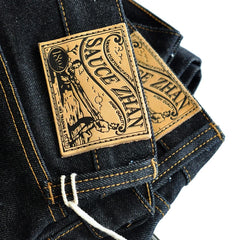 Men Jeans Denim Jeans for Men Taper Fit Selvedge Denim