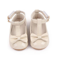 Baby Girl Shoes Fashion Bow Flats Non-slip Infant Princess Formal Sandals