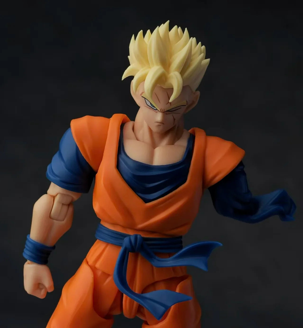 HA TOYS HAZ001 Dragon Ball Z Shf Super Saiyan Anime One-Armed Hero Gohan Action Figure Statue Model Collectible Toys Gift