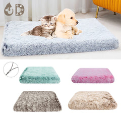 Dog Accessories for Large Dogs Cat's House Plush Pet Bed for Dog XL Square Mat