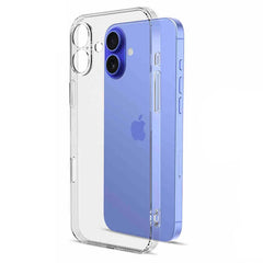 Case For iPhone 16 Pro Max Plus Crystal Clear Transparent Full Camera Cover Shell 16pro Promax 16plus