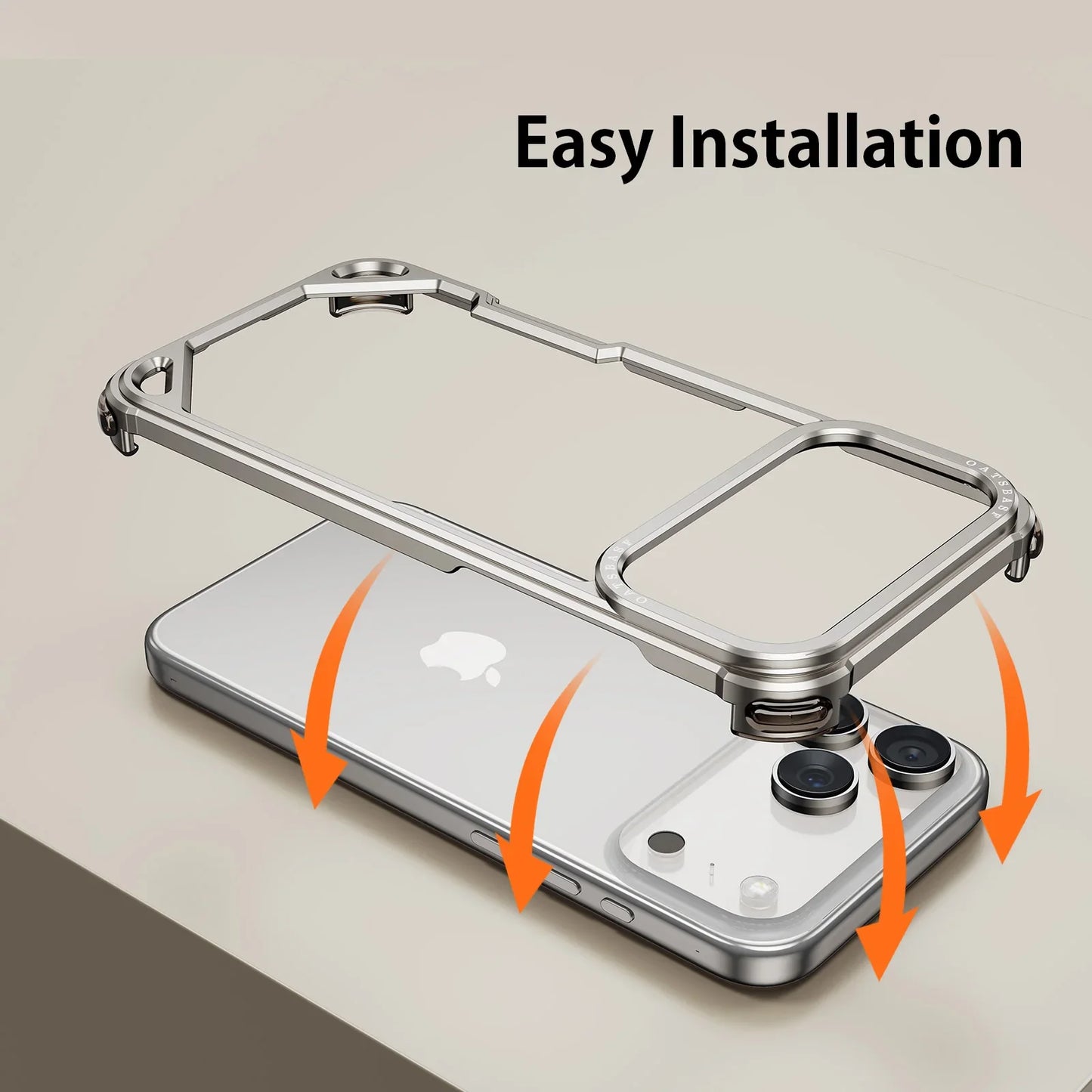 Case for iPhone 17 Pro Max 17 Air Magsafe Metal Shockproof Protective Phone Cover Aluminum Alloy Anti-Drop Shells