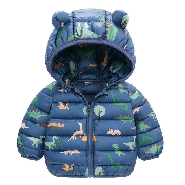 Winter Kids Thicken Jackets For Girls Coats Boys Jackets Plus Cashmere Jackets