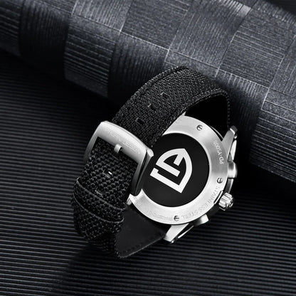 PAGANI DESIGN 2024 New Fashionable Luxury Casual Men's Quartz Watch VK63 100M Waterproof Sapphire Glass Stainless Steel Watch