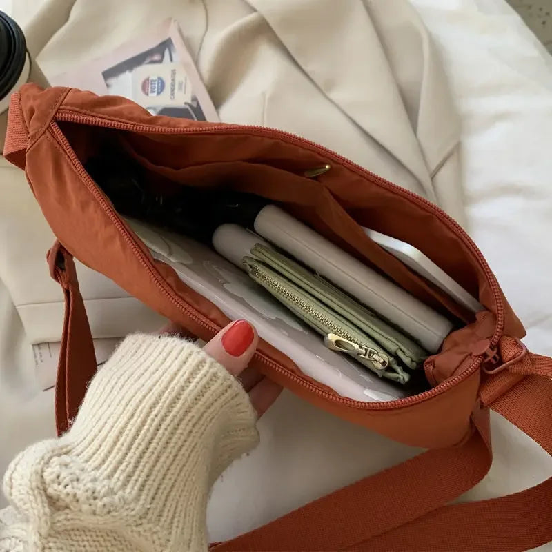 Women's Messenger Bag Fashion Ladies Nylon Hobos Small Shoulder Bags