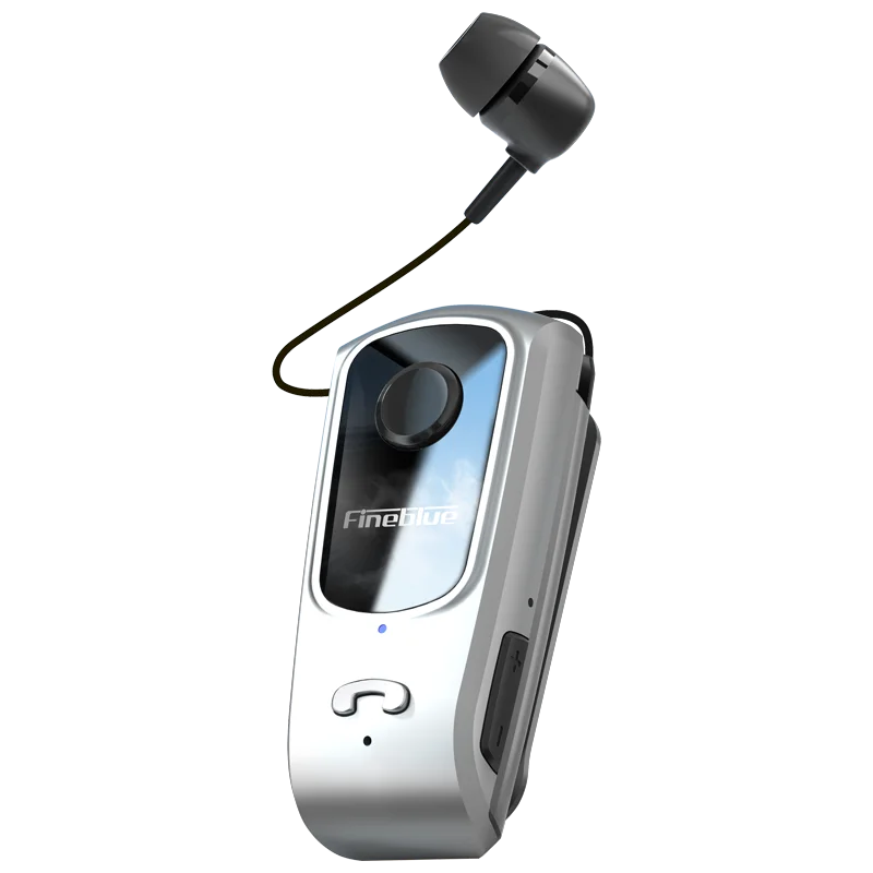 Fineblue F920 Mini Wireless Earphone Retractable Portable Bluetooth Headset Calls Remind Vibration Sport Run Gamer Headphone