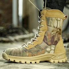 Camouflage Army Boots Men Military Boots Special Force Sneakers Non-slip Desert Boots