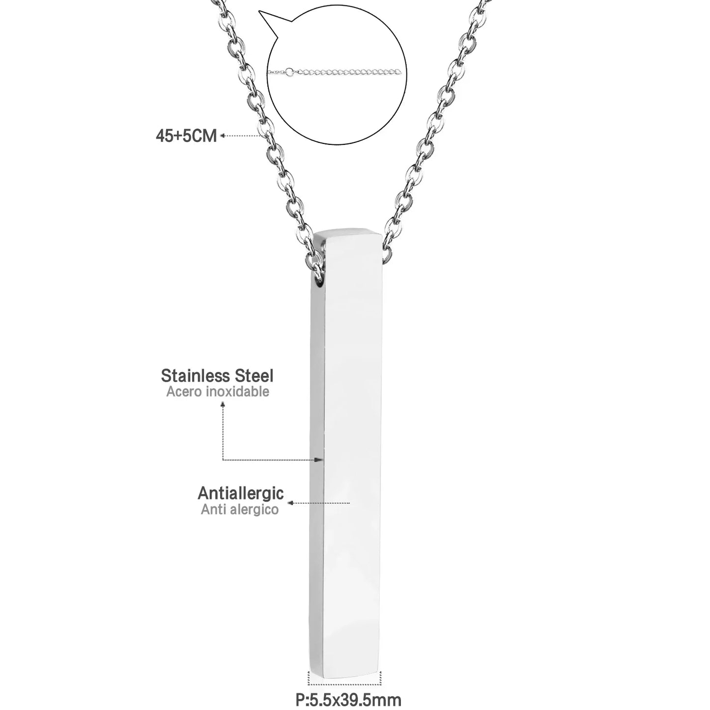 LUXUKISSKIDS Heart Star Moon Pendant Necklaces Tiny Charms Stainless Steel Choker Women/Girls Y2K Sweater Boho Jewelry Collares