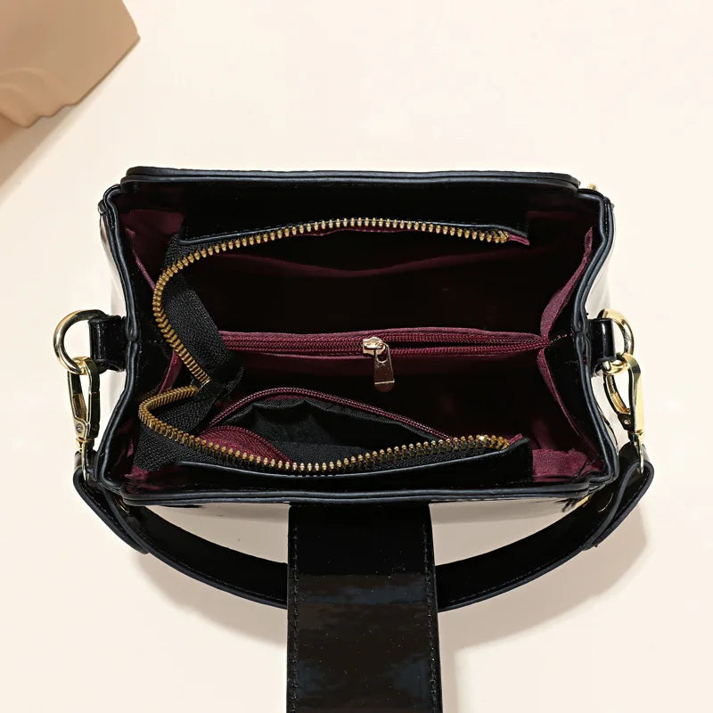 Lady Shopping Bag Casual Fashion Handbag Shoulder Messenger Bag
