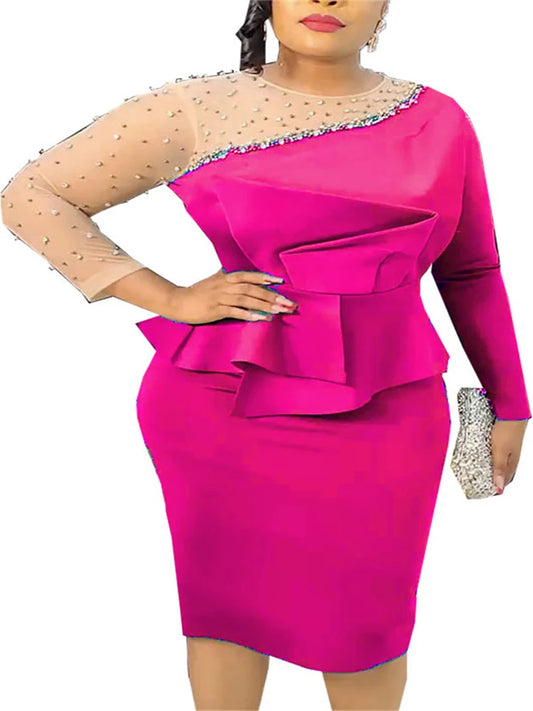 Formal attire Dresses: Elegant Party Dresses For Women Office Ladies Bodycon