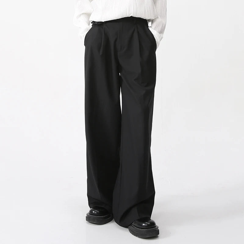 Wear Spring Casual Pants Loose Straight Korean Fashion Simple