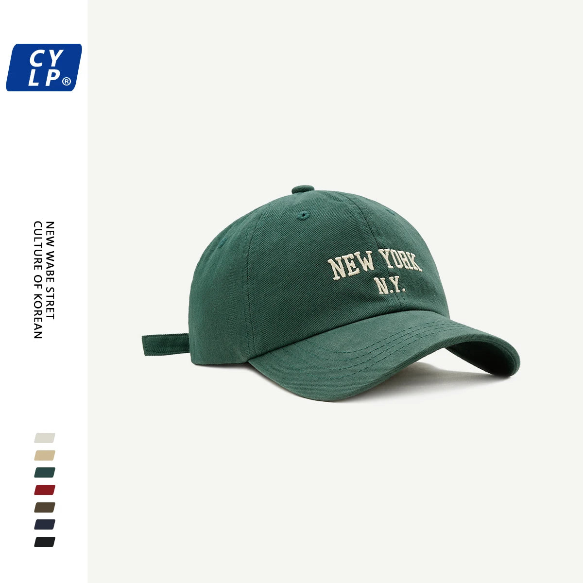 Retro Nostalgia Embroidered Baseball Caps Spring Autumn Women Men Leisure Peaked