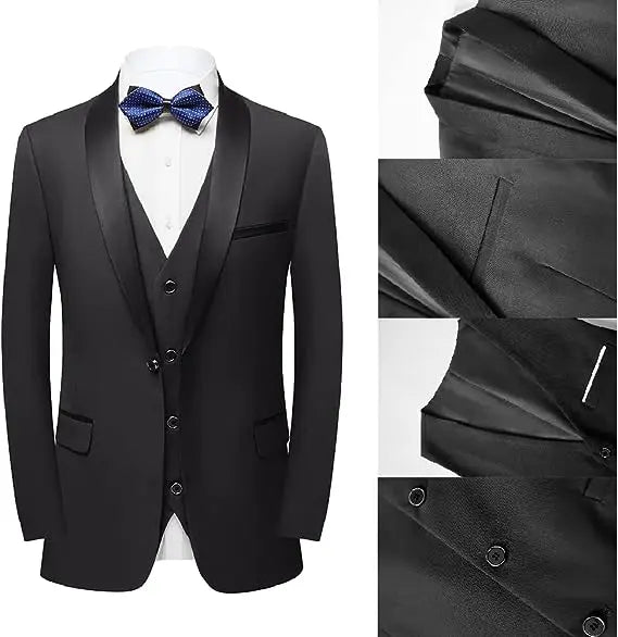 Tuxedo for Mens: Men's suits fashionable slim suits, three-piece suits