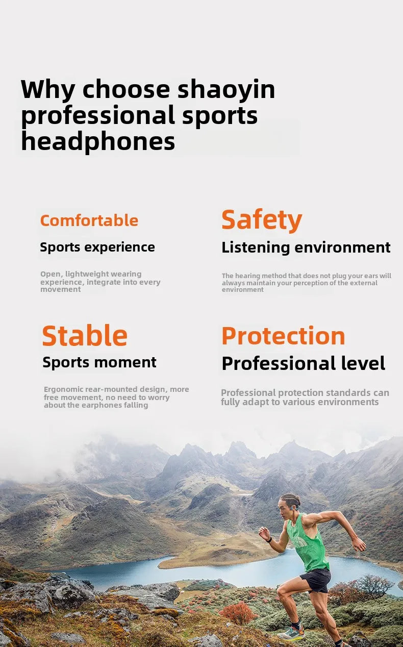 Original SHOKZ OpenRun Pro 2 S820 Bluetooth Earphones IP55 Waterproof Bone Conduction Headphones Music Sports Wireless Earbuds