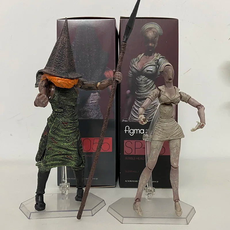 Figma Silent Hill 2 Figure Red Pyramd Thing Figma SP055 Bubble Head Nurse Sp061 Action Figure PVC Collectible Model Doll Toys