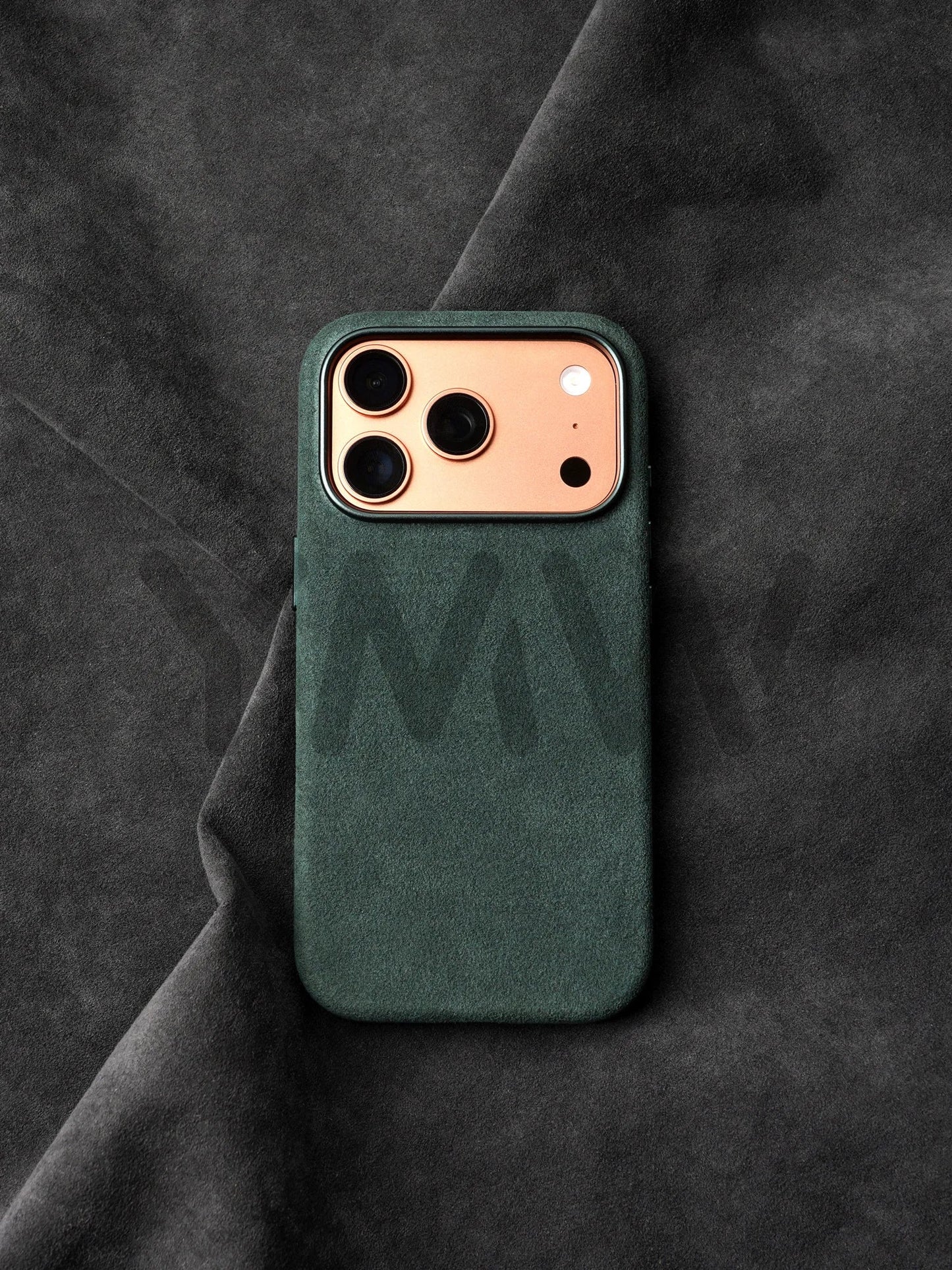 Case for iPhone 17 16 Pro Max Compatible Magsafe Business Supercar Interior Same Suede Leather Phone Cover