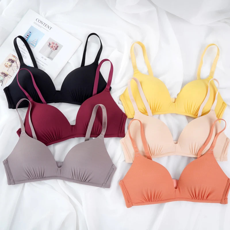 Bras for Women Push Up Bras No Wire Brassiere A B Cup Underwear