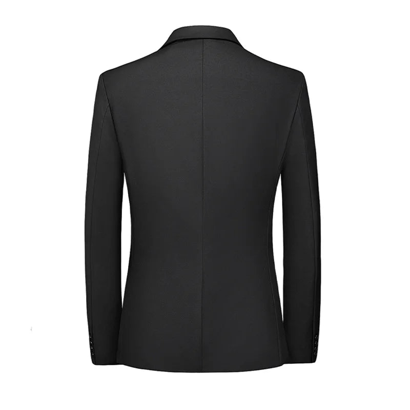 Tuxedo for Mens: Career Man Suit Jacket Set Turn-down Collar Slim Men's Blazer