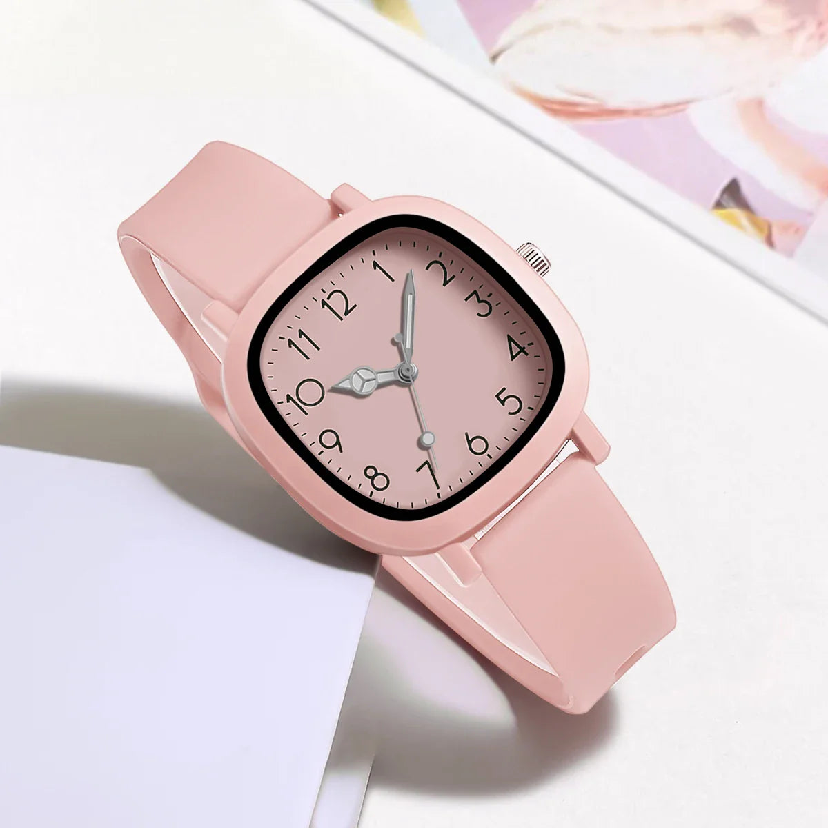 Fashion Women Watch Silicone Quartz Wristwatches For Women Clock Christmas Gift Valentine's Day Ladies Watches Reloj Mujer