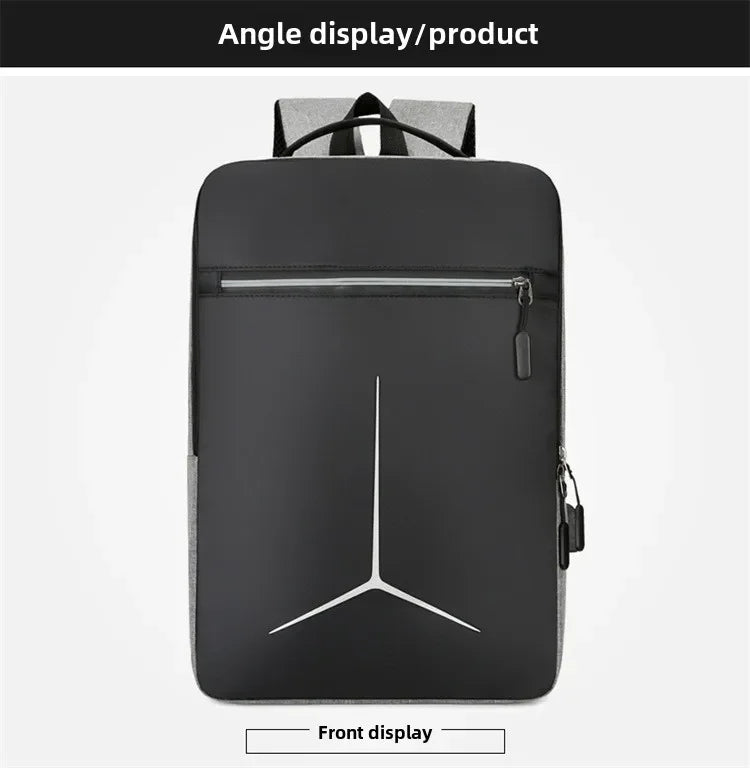 New Anti-theft USB Waterproof Hard Case Travel Smart Laptop Motorcycle Backpack Man EVA Fashion Business Men's Shell Backpack