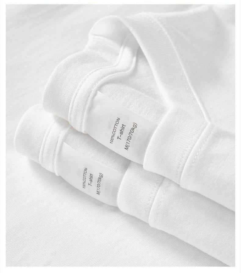 Summer Fashion Trend Luxury Brand Letter Printed T-shirt Men's and Women's Cotton T-shirt Short Sleeved T-shirt Unisex Top