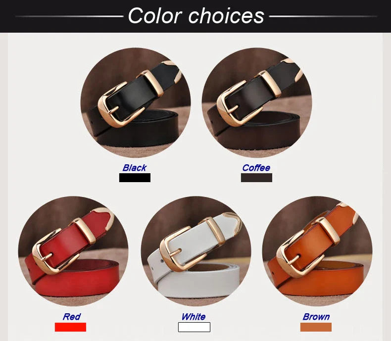 MEDYLA Women's Strap Casual All Match Women Brief Genuine Leather Belt Women Strap Pure Color Belts Top Quality Jeans Belt L27