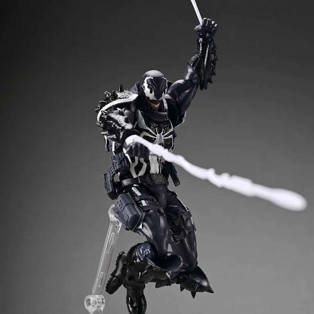 Amazing Yamaguchi Marvel Venom Agent series KO Articulated Action Figure Model Kit Desktop Ornament Collectible statue Toys Gift