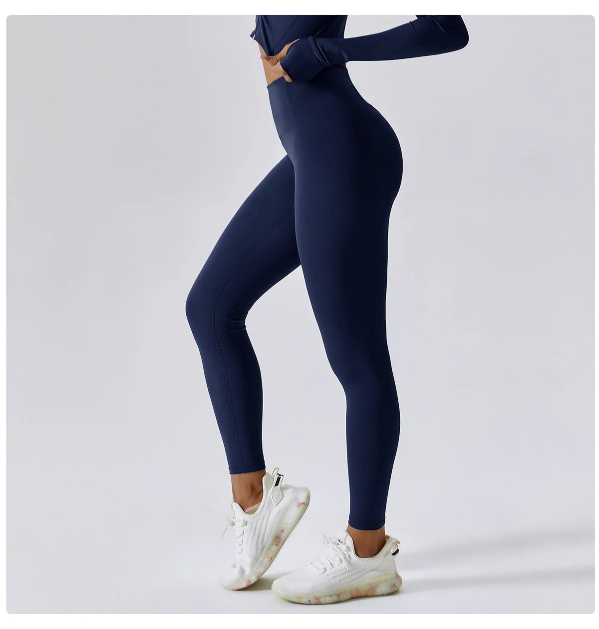 High Waist Yoga Pants Tummy Control Gym Leggings Sport Fitness Seamless