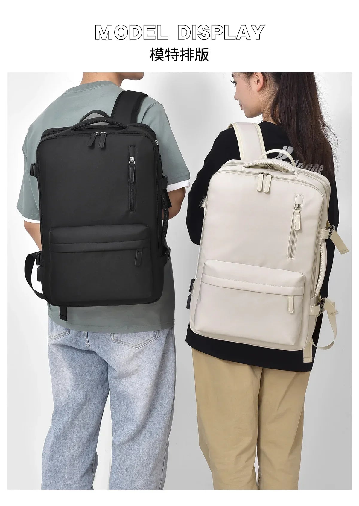 Backpack 45x30x25 Airplane, Cabin Hand Luggage Backpack, Laptop Backpack for Aeroplane Travel, School Backpack, Men Women's Bag