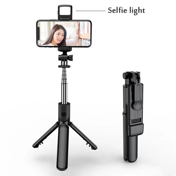 Selfie Tripod Bluetooth Wireless Extendable Portable Stand With Selfie Stick