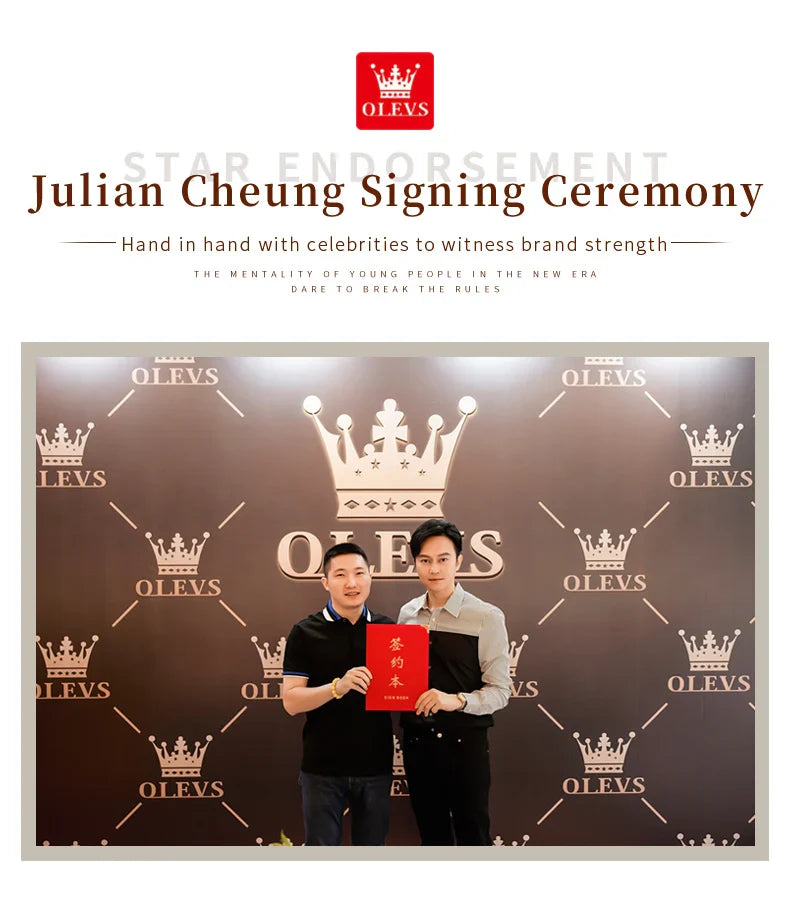 OLEVS 9943 Luxury Elegant Women's Watches Full Diamond Dial Waterproof Fashion Quartz Watch for Ladies Original Authentication