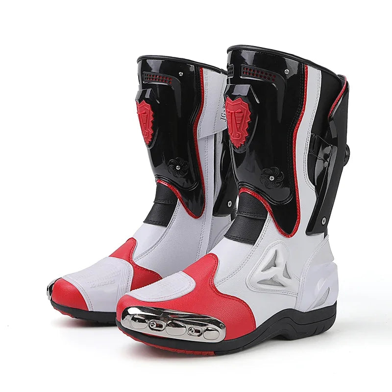Motorcycle Platform Boots Motorcycle Cross-country Professional Racing Boots Breathable Wear Safety To Protect Motorcyclists