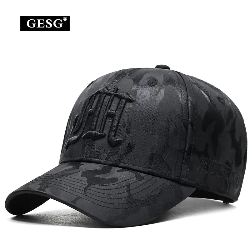 InlnDtor2024 new camouflage embroidered letters trucker 112 baseball cap street hip hop back snapback cap