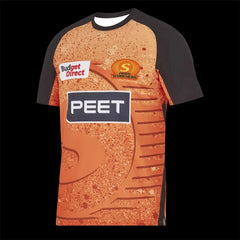 Perth Scorchers 2024_25 Mens Womens Indigenous BBL Jersey Limited Edition T-Shirt Youth Kids The Ashes Cricket Training Tee Tops