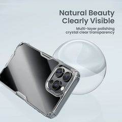 for iPhone 16 Pro Max / 16 Pro Nillkin Case Nature TPU high quality clear Phone Cases Silicone back Cover Protection