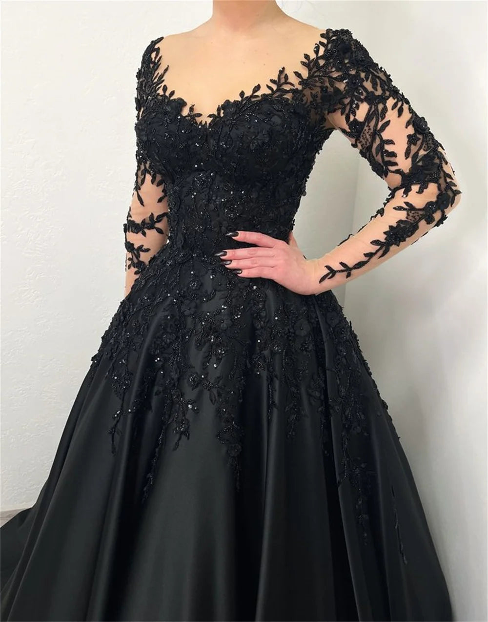 Homecoming Dresses: Tulle Prom Dress Elegant Out Sleeve Evening Dress