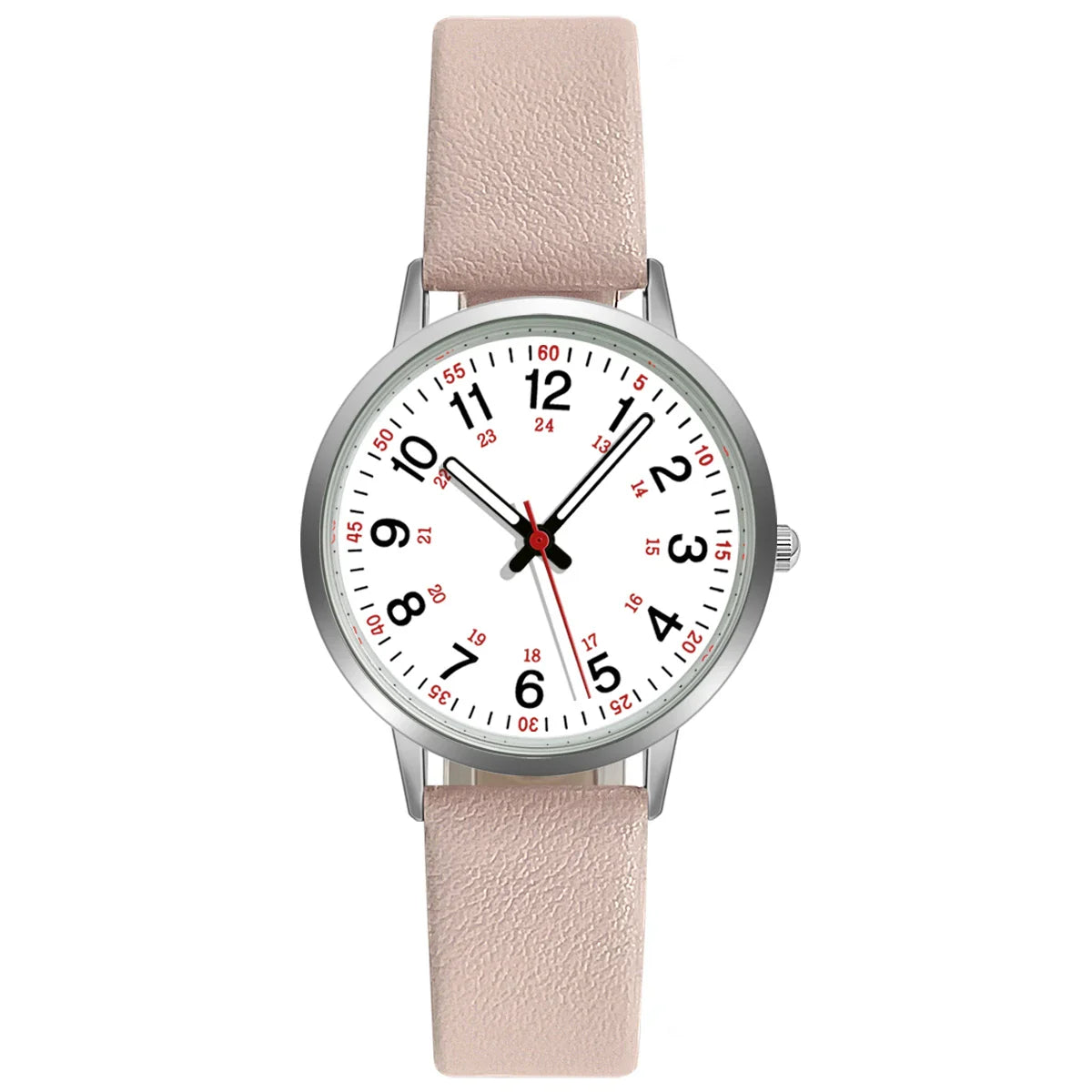 Fashion Women Watch Elegant Quartz Watches PU Leather Strap Wristwatch For Ladies Dress Clock Watches Back Light Reloj Mujer