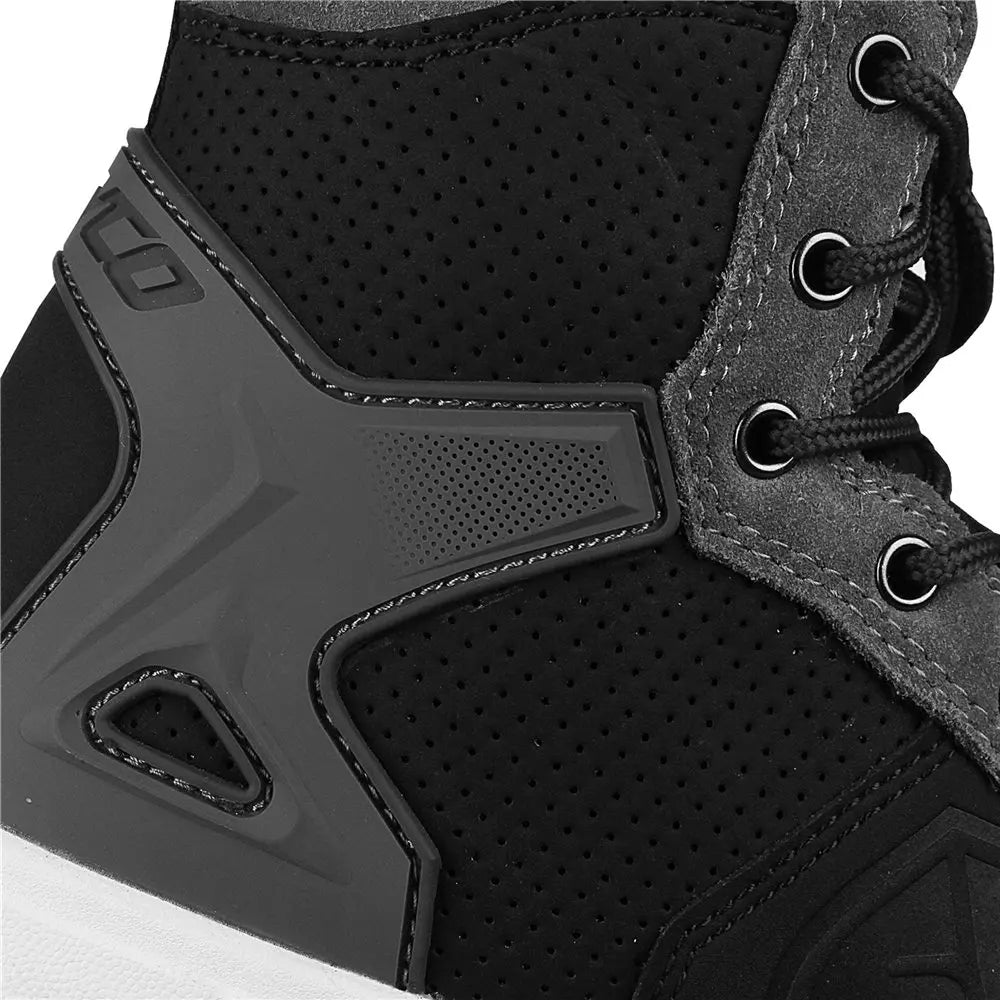 Scoyco Motorcycle Shoes Anti-Skip Breathable Shockproof Touring Casual High Ankle Autumn Summer Riding Boots