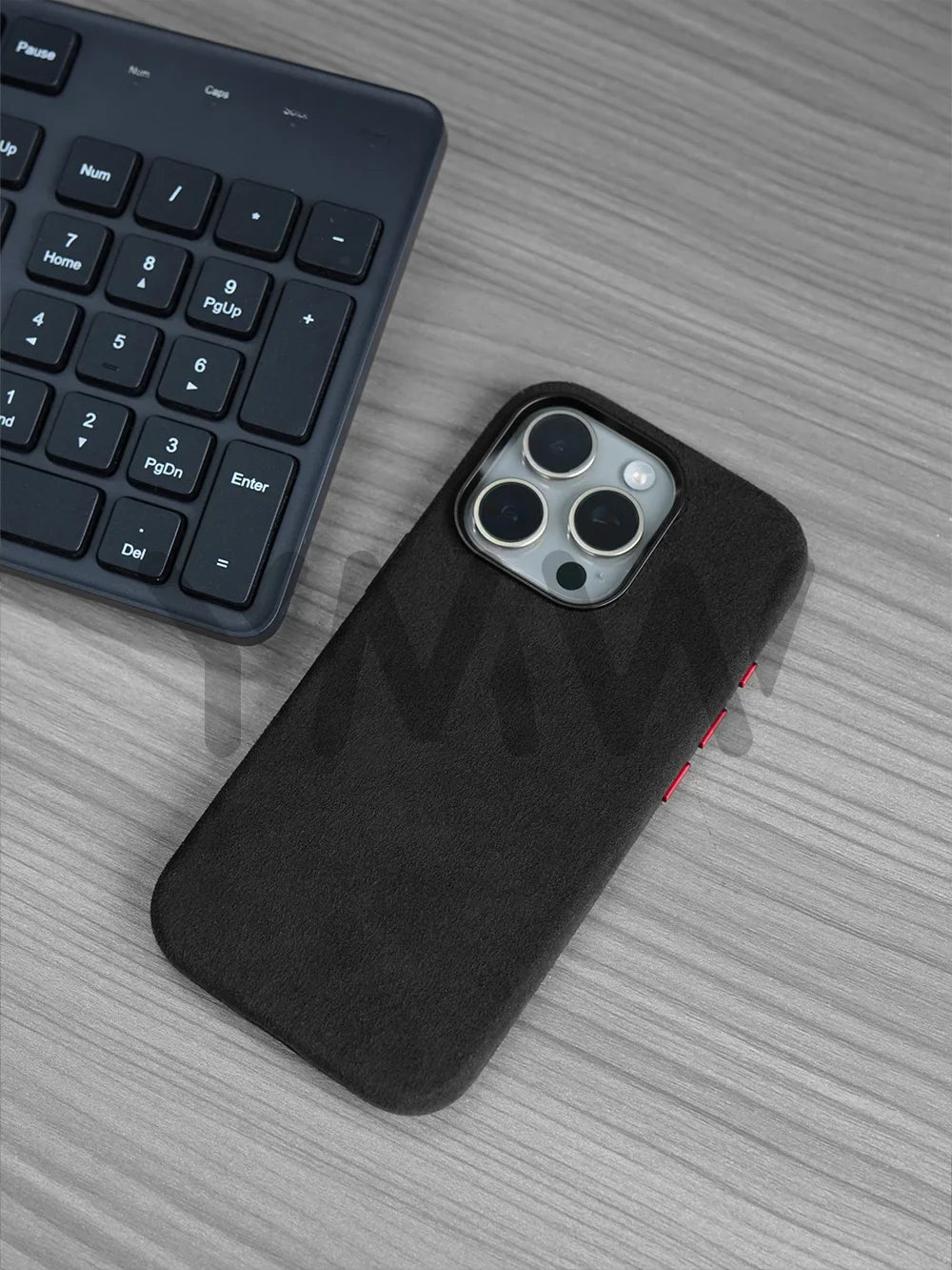 Case for iPhone 17 16 Pro Max Compatible Magsafe Business Supercar Interior Same Suede Leather Phone Cover