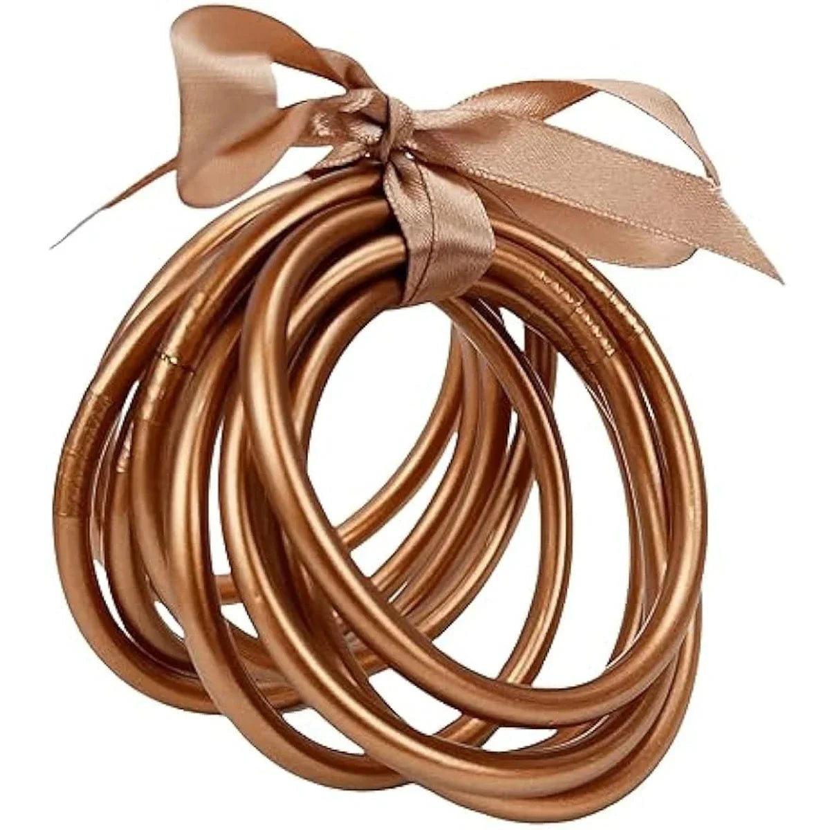 9Pcs/set Buddhist Jonc Bracelet Jewelry Lightweight Bowknot Glitter Jelly Silicone Bangle Bracelet for Women Buddha Girls