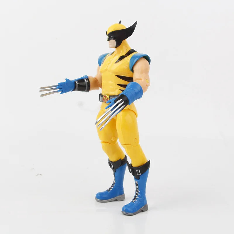 New Super War Deadpool & Wolverine Action Figure 1/10 X-Men Limited Guardians Of The Galaxy Lord Cartoon Toys For Kids Xmas Gift