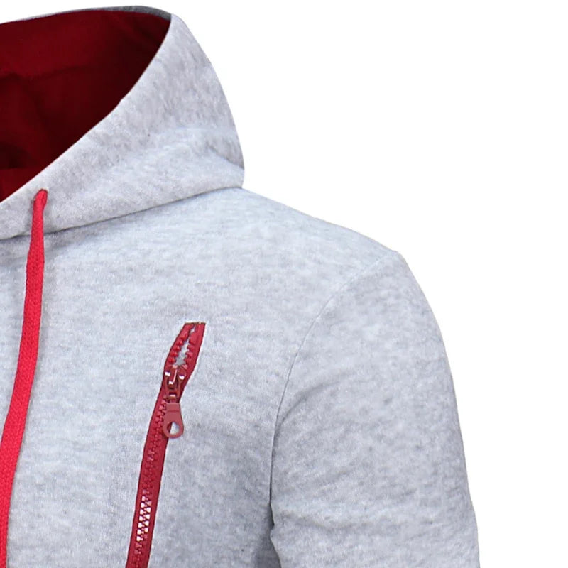 Pant Sets men's Zipper Sweatshirt Suit Hooded Zip-up Man Clothes for Men Winter Tracksuit Sets Sweatsuit Set Men's Hoodies Male
