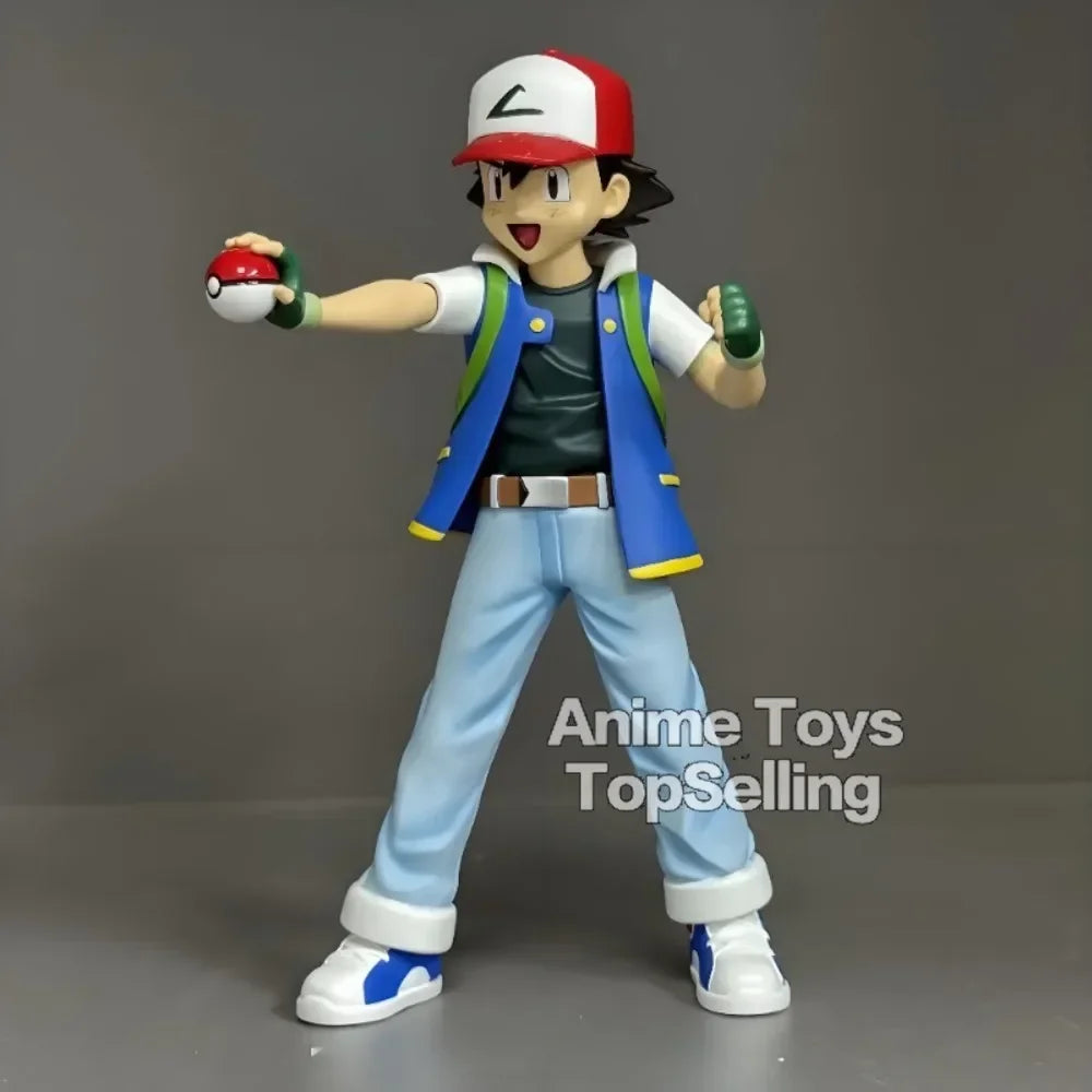 13-15cm Anime Pokemen Figure Ash Ketchum Brock Misty Action Figures Pvc Collection Model Toys for Children Gifts