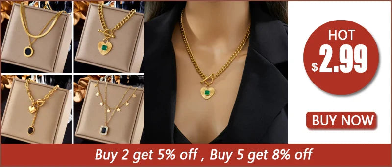 DIEYURO 316L Stainless Steel Heart-Shaped Tree Pendant Necklace For Women New Fashion Beads Choker Chains Jewelry Gift Party