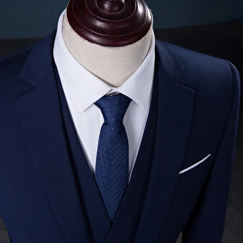 Tuxedo for Mens: (Blazer+ Trousers) Men Fashion Gentleman European Style Gentleman