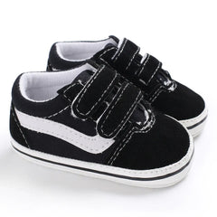 Baby Canvas Sneakers Anti-slip Soft Plaid Baby Boy Girl Shoes First Walkers