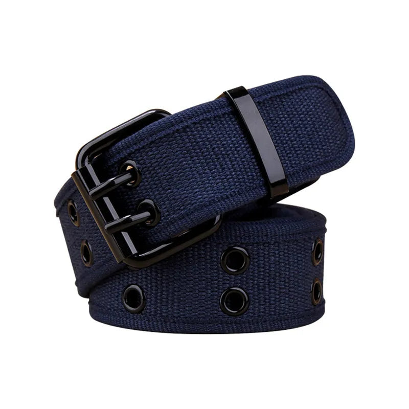 Men Belts Canvas Nylon Webbing Belt Fashion Casual Designer Unisex Belts High Quality Sports Military Strap Cargo Pants Belt